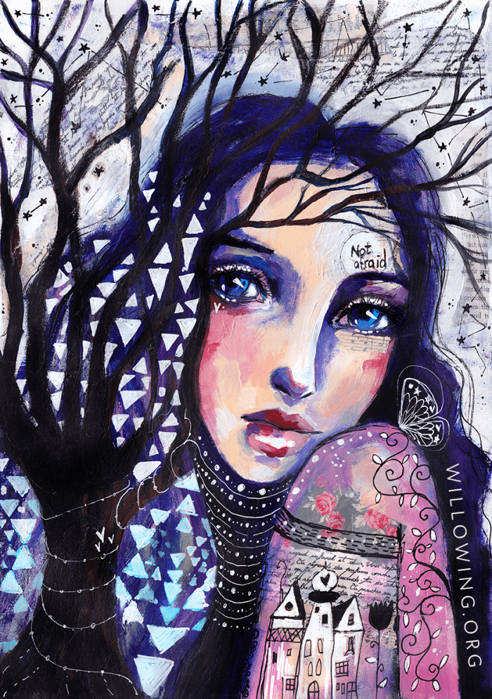 Not Afraid - Original Painting