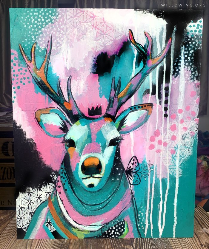 Stag - Original Painting