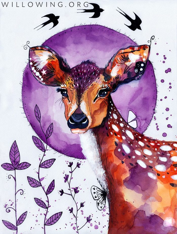 Gentle Messenger - Original Painting
