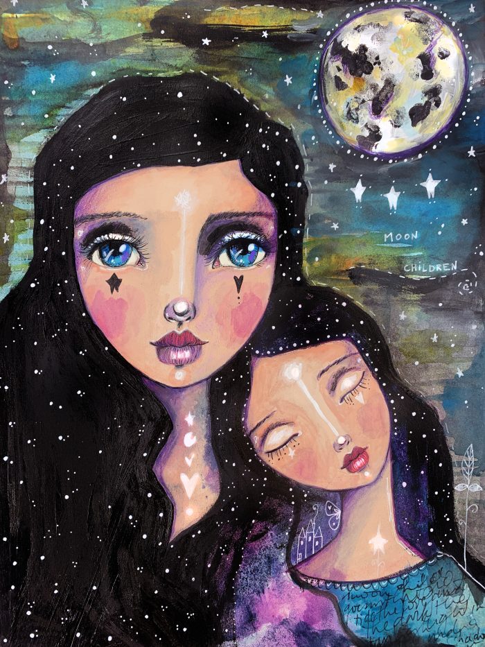 Children of the Moon - Original Painting