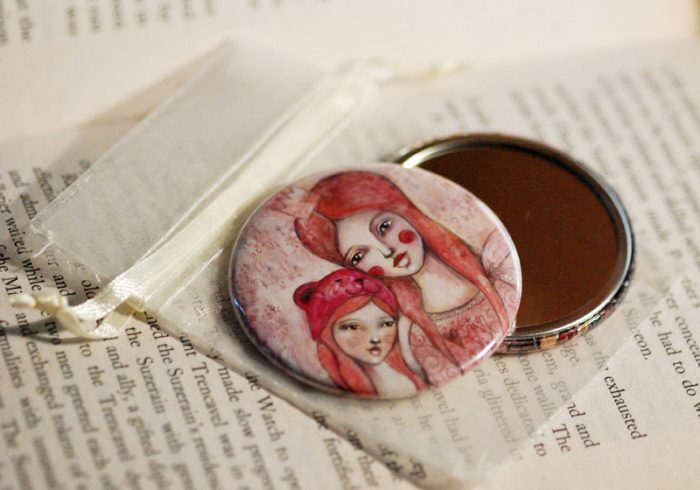 Morning Star - SMALL Pocket Mirror