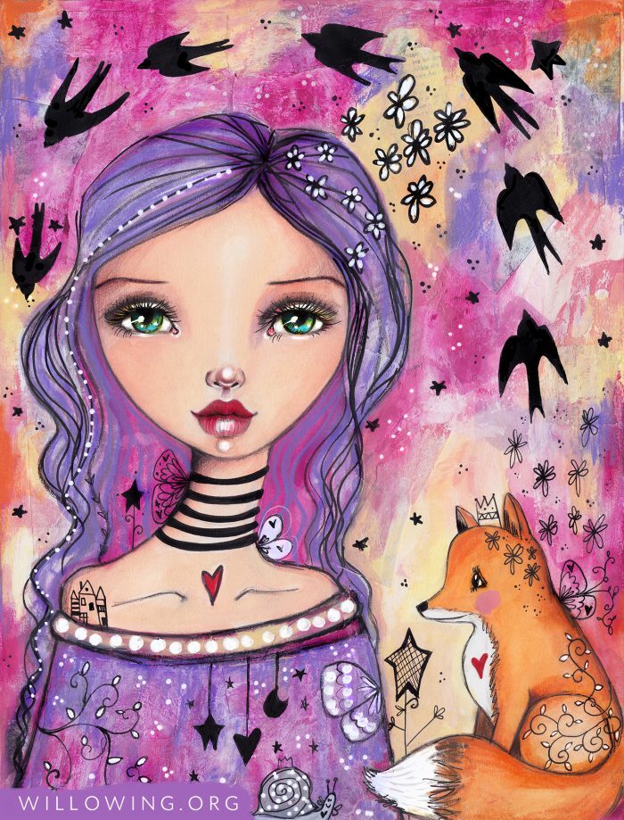 Swallows - Original Painting