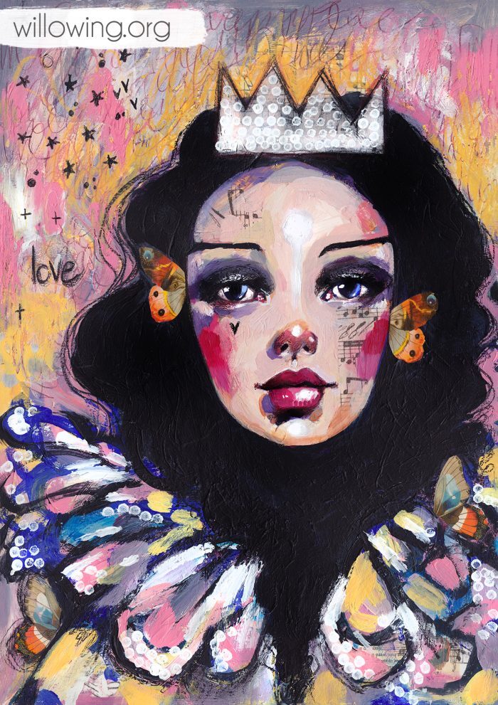 Sad Queen - Original Painting