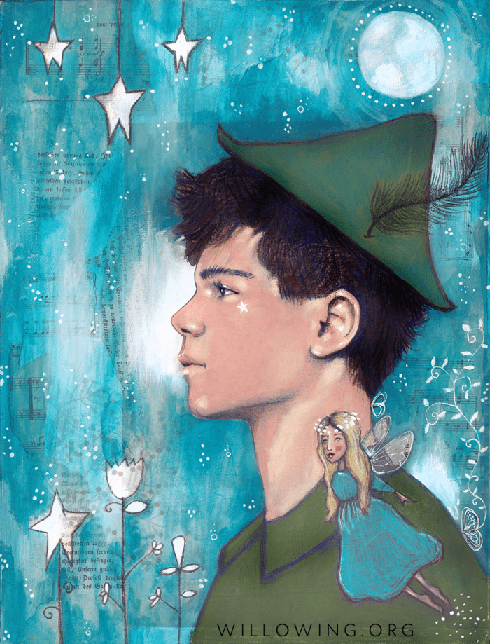 Peter Pan - Original Painting
