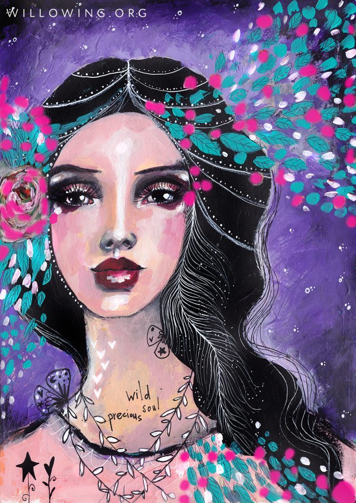 Wild Precious Soul - Original Painting