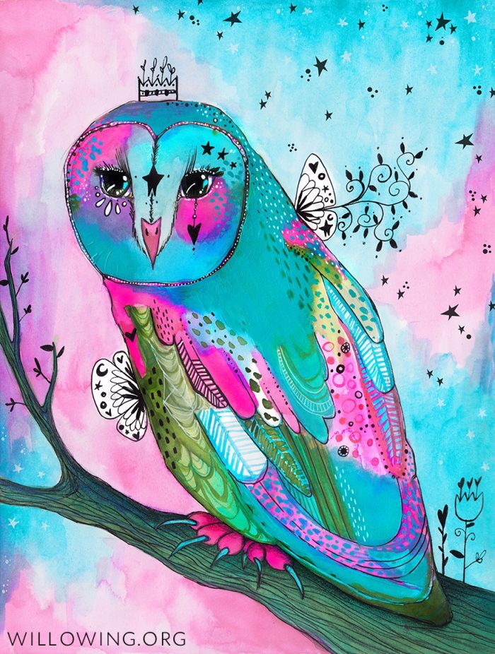 Barn Owl - Original Painting