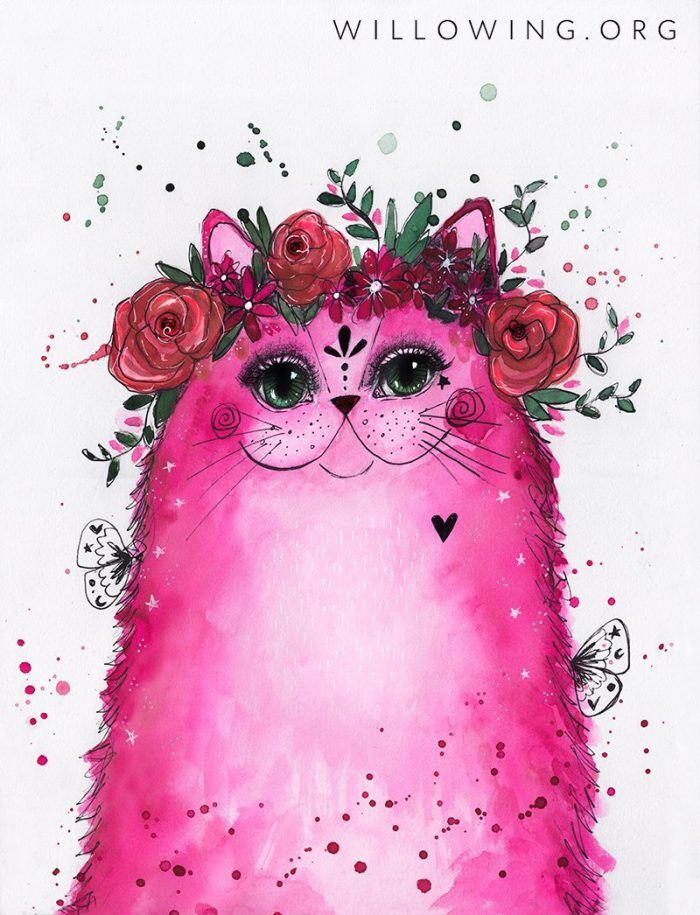 Kitty Cat - Original Painting