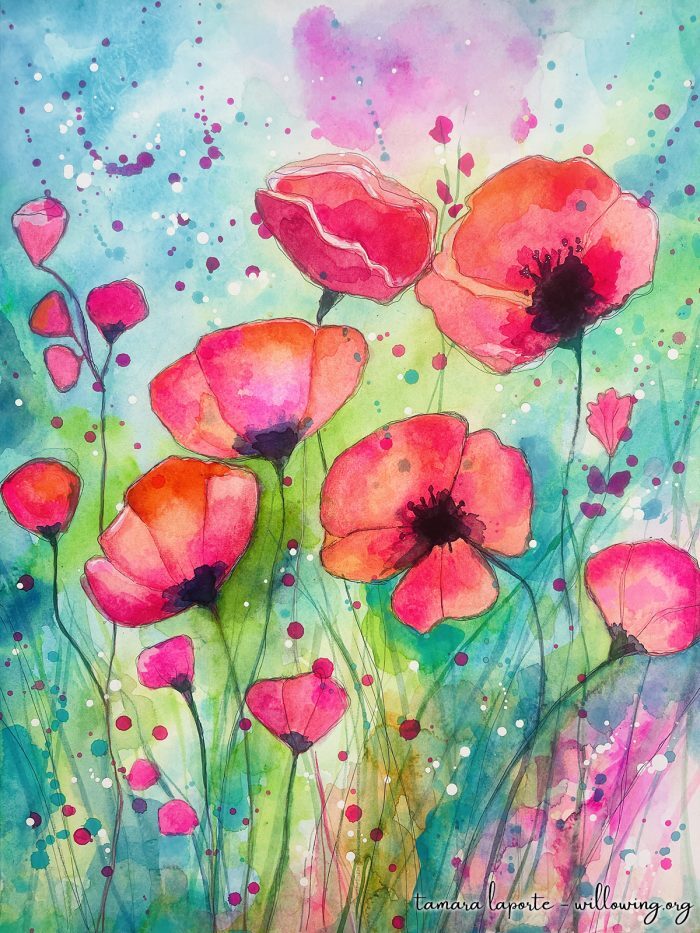 Poppies - Original Painting