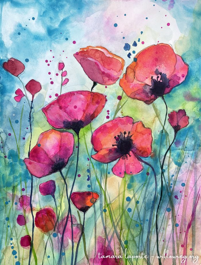 Poppy Magic - Original Painting