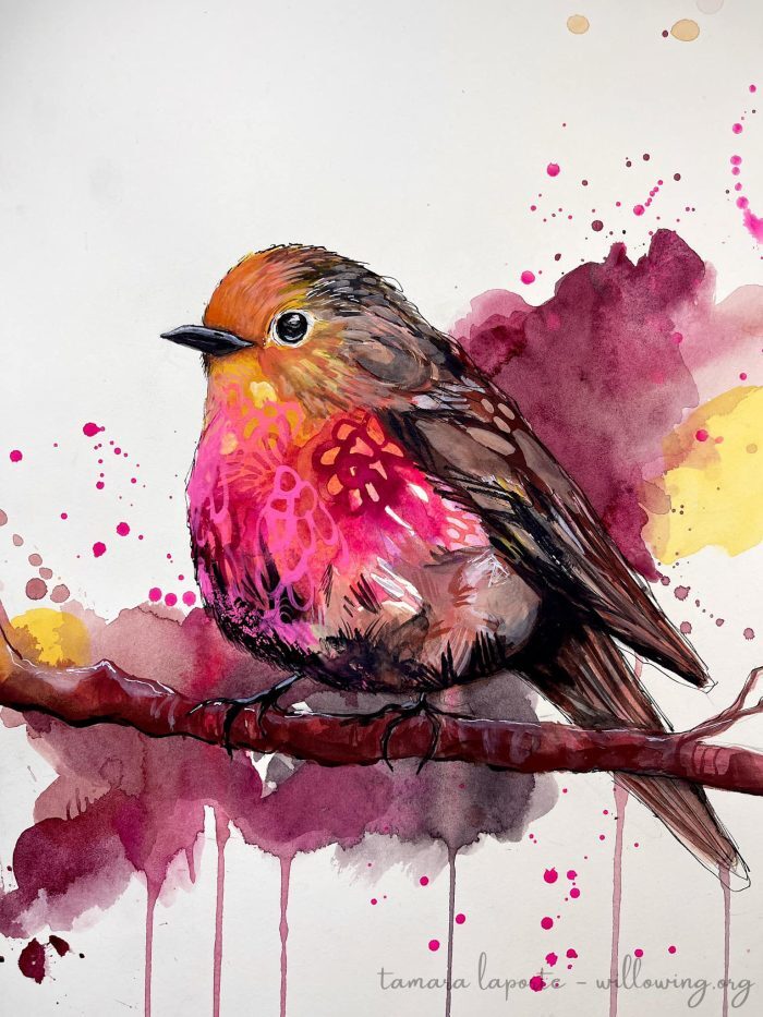 Robin Love - Original Painting