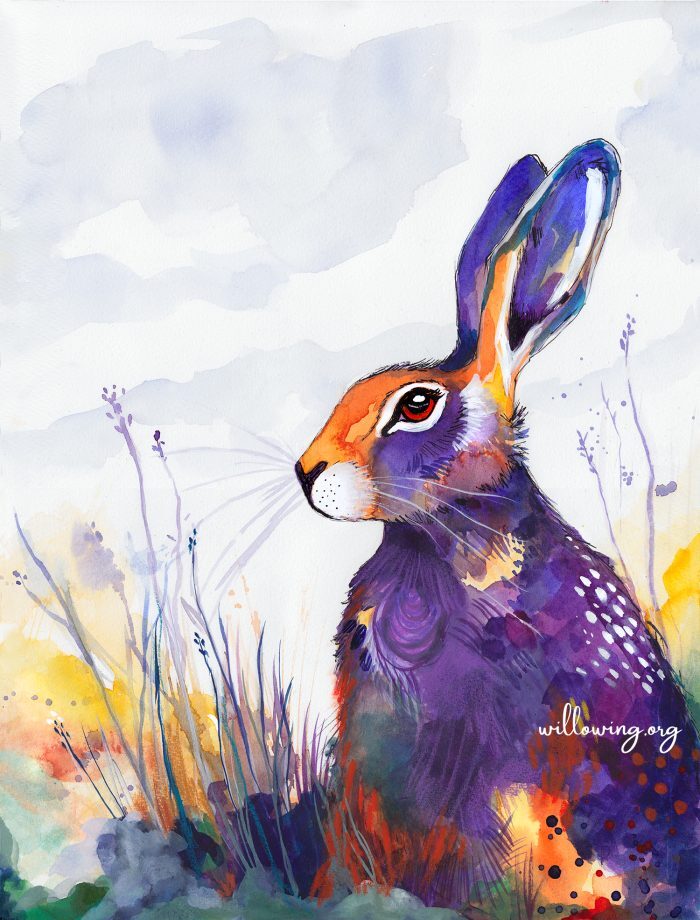 Handsome Hare - Original Painting