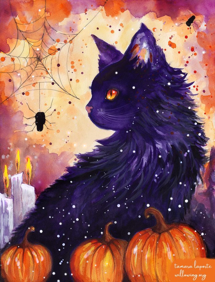 My Familiar - Limited Edition Hand Embellished Giclee Print