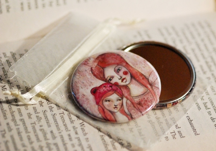 Morning Star - SMALL Pocket Mirror