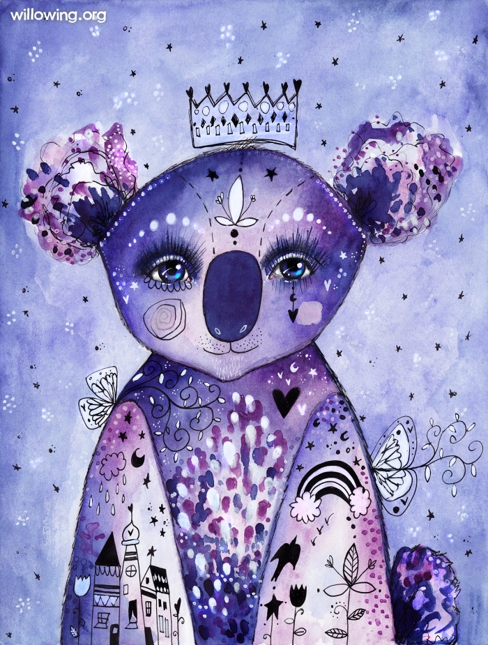 Quirky Koala - Original Painting