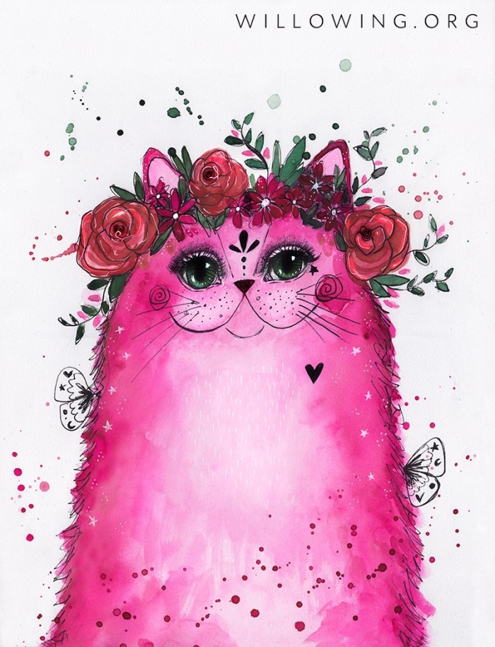 Kitty Cat - Original Painting