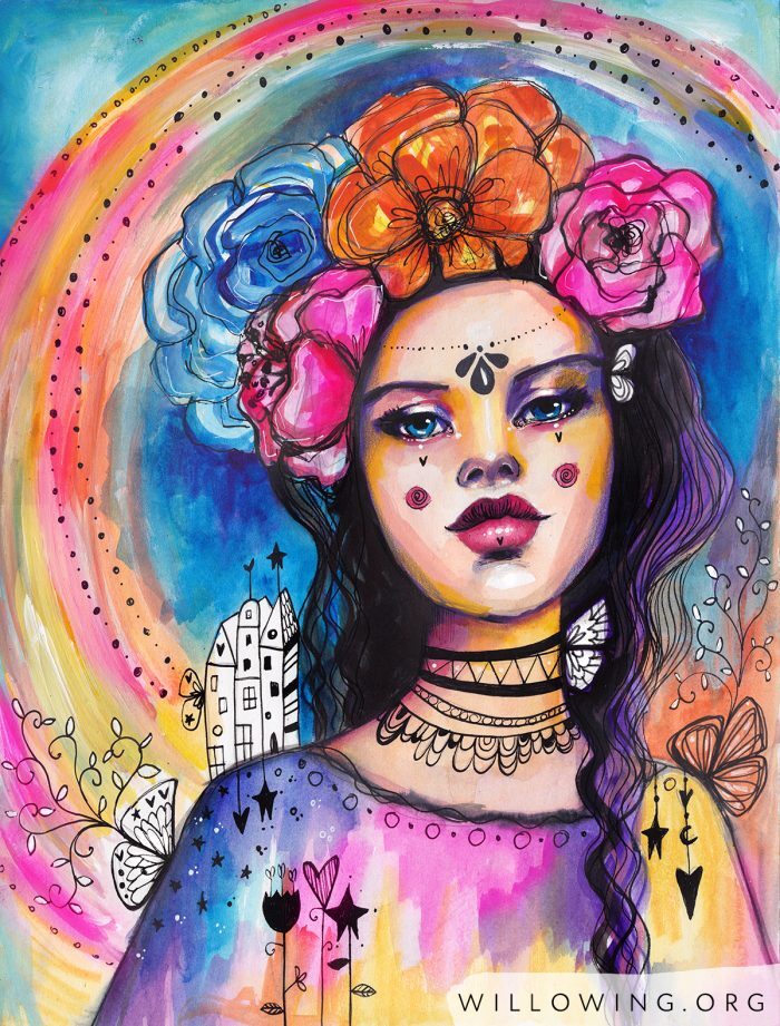Rainbow Soul - Original Painting