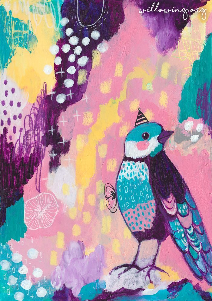 Abstract Bird 1 - Original Painting