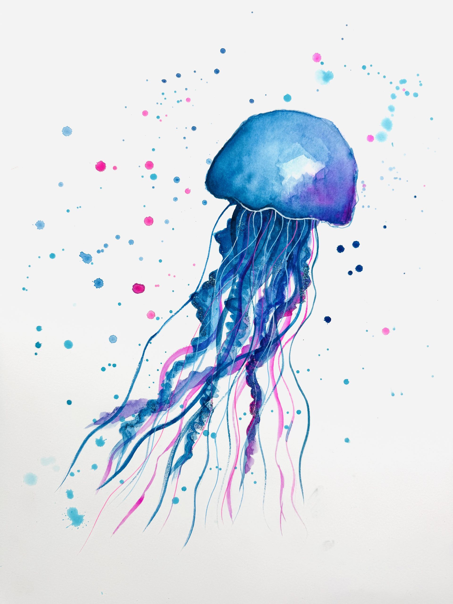 Jellyfish Whispers - Original Painting