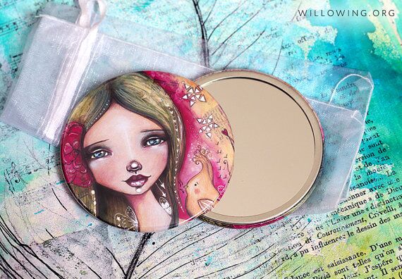 Heart Song - SMALL Pocket Mirror