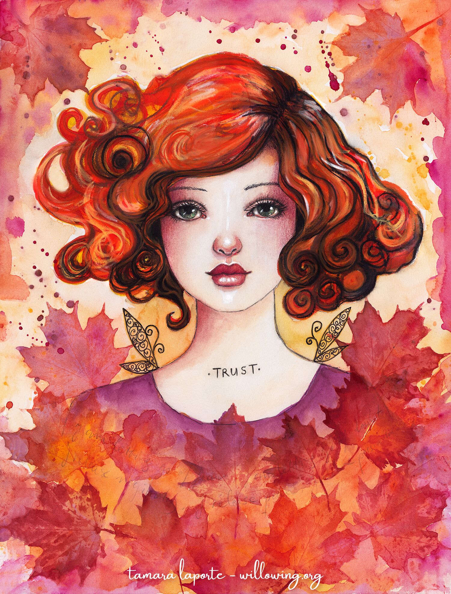 Autumn Wisdom - Original Painting
