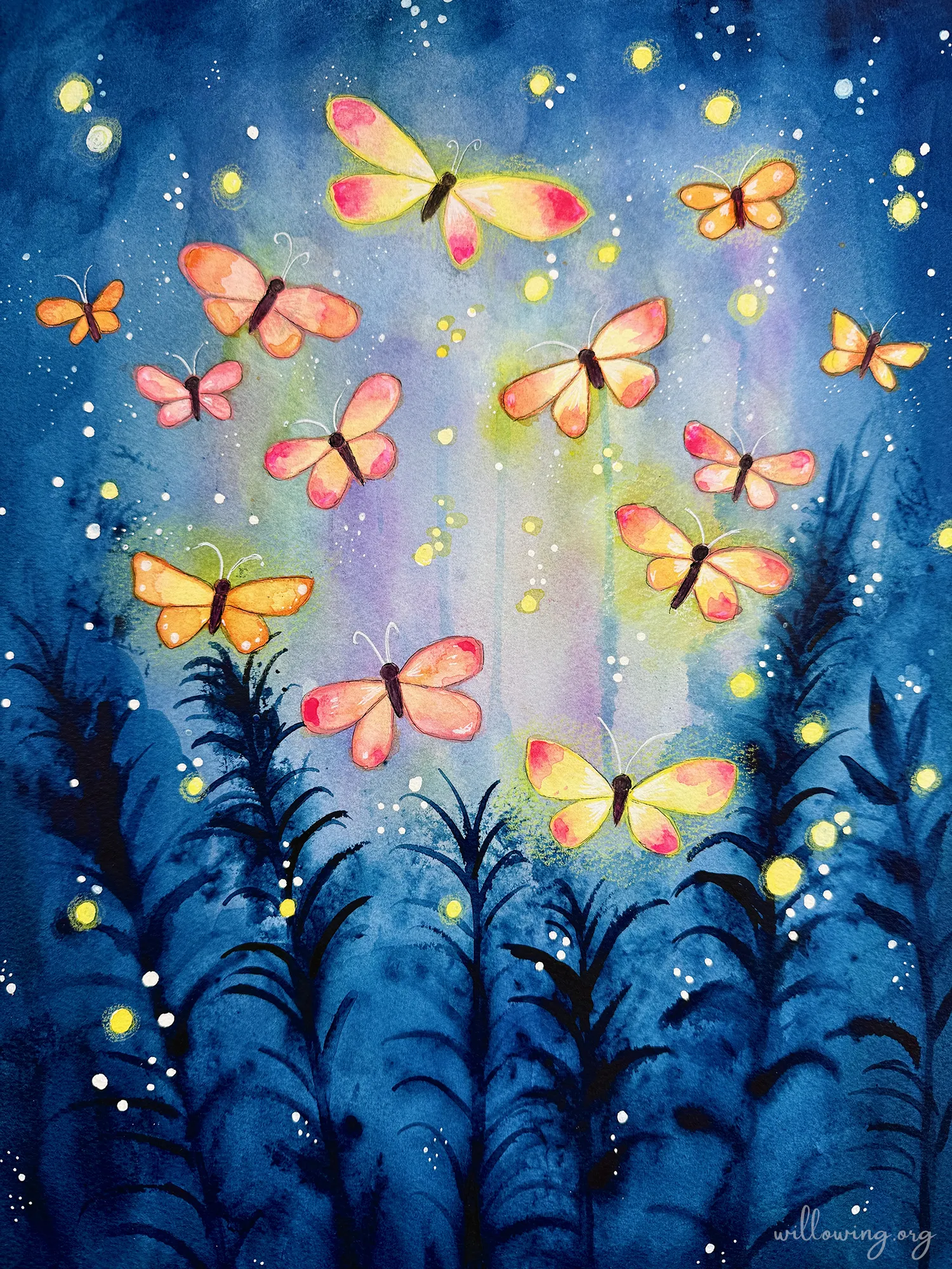 Sparks of Light - Original Painting